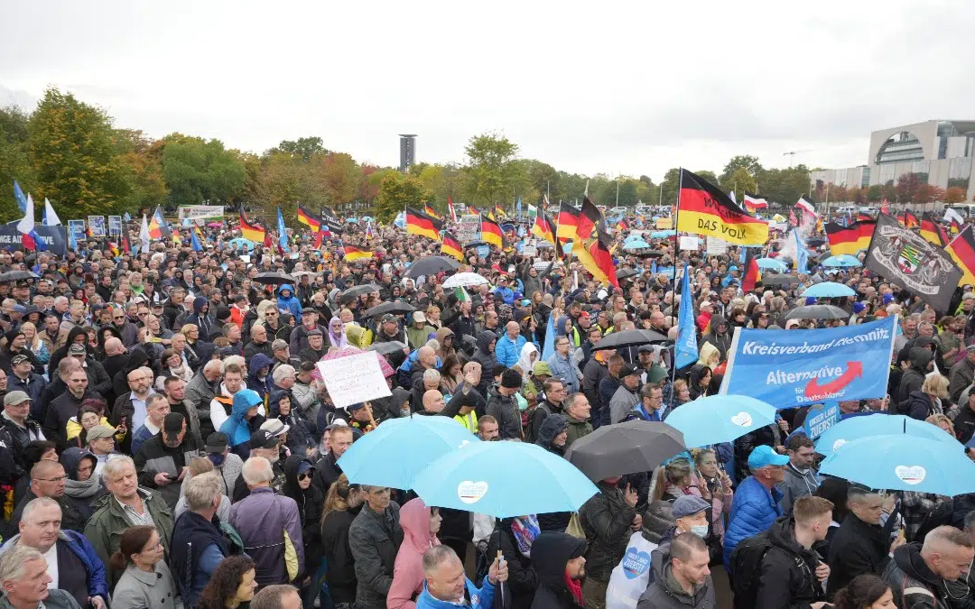 GERMANIA: Sciolto per legge il partito di destra perché cresce troppo?