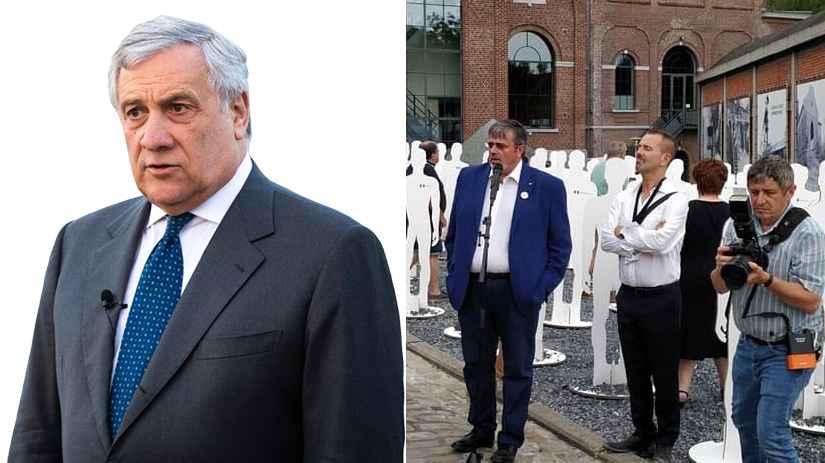 Il Ministro Tajani e l’UGL a Marcinelle