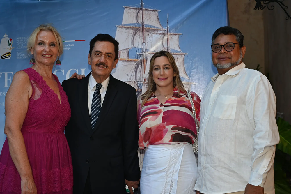 A Santo Domingo l’ONG Visionando presenta il suo programma interculturale e la conferenza sulla Tutela dei Mari a bordo della Nave Scuola Amerigo Vespucci